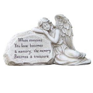 Angel Sleeping On Plaque