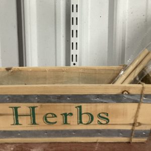 Wooden Herbs Planter