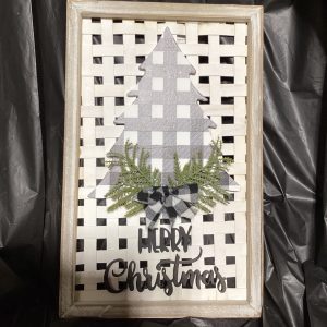 Wooden Merry Christmas Wall Sign