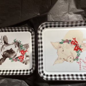 Christmas trays
