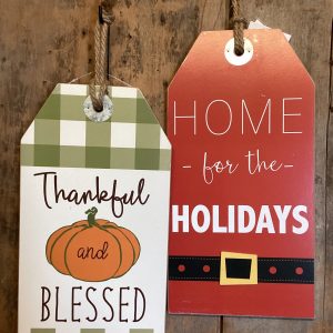 Double Side Holiday Sign