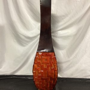 Tall Metal Vase