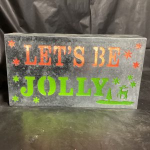 Let’s Be Jolly Lighted Box