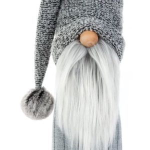 Gray Plush Gnome
