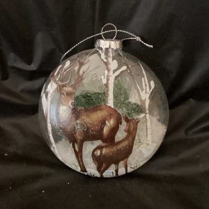 Glass woodland Ornament