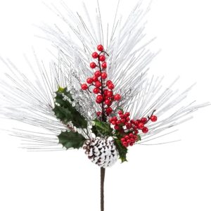 Red Berry Holly Spray