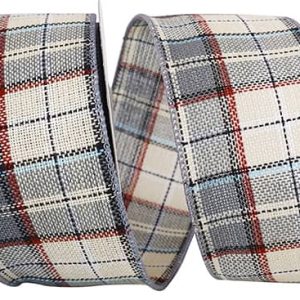 Nelson Plaid Stitch Ribbon