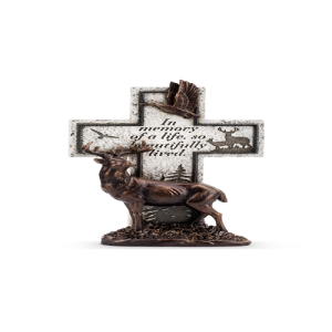 Deer Cross resin