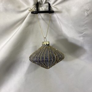 Beaded Striped Ornament