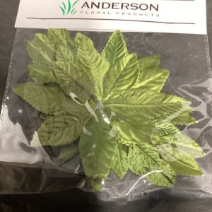 Corsage backer moss green