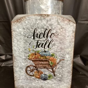 Hello Fall Canister