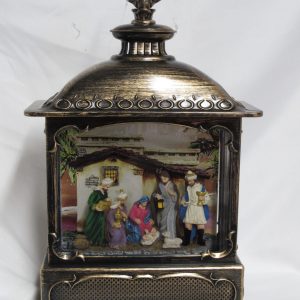 Nativity Lantern Water Globe