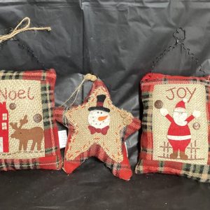 Plush Holiday Ornament