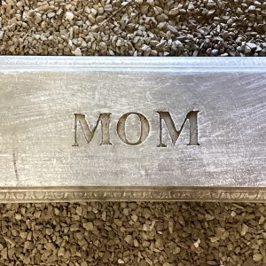 Small concrete bench top with stand