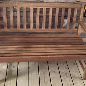 Brown Wooden Bench