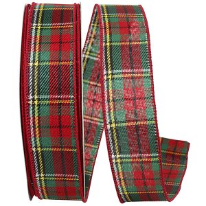 Holiday Home Twill Plaid Value Wired Edge