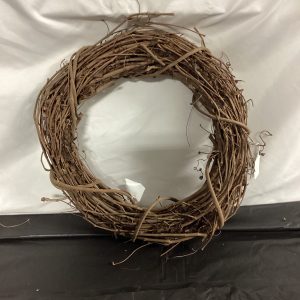 Grapevine Wreath and Cross