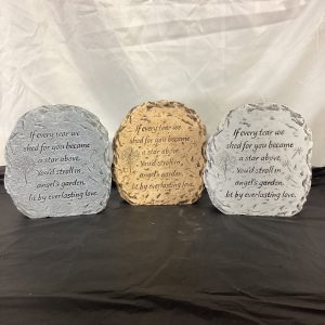 Assorted Memorial Rocks