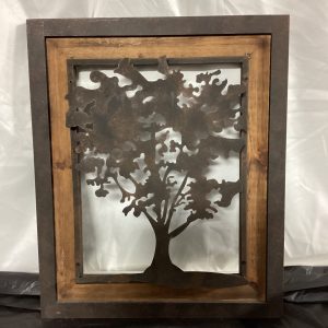 Framed Tree Wall Hanging