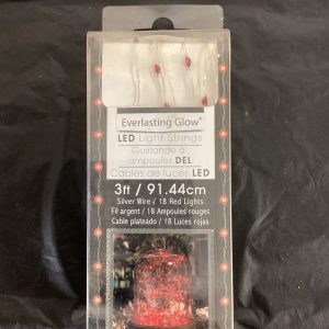 LED Red String Lights 3ft