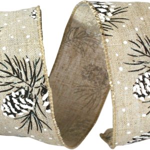 Natural Pinecone Hopsack