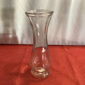9" Bouquet Vase Glass Crystal