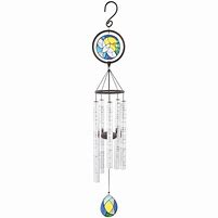 Variation #7911 of 35″ Stain Glass Windchime