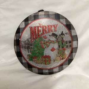 Holiday Snowman Ornament