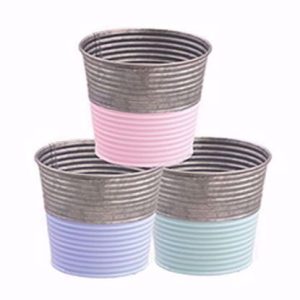 Half Dipped Metal Potcover