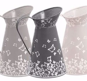 Metal Butterfly Pitcher