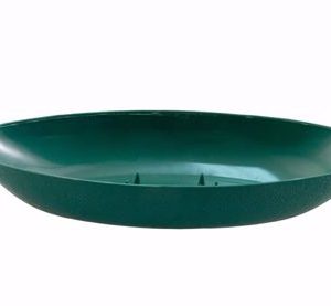 Large Oval Centerpiece Dish Green