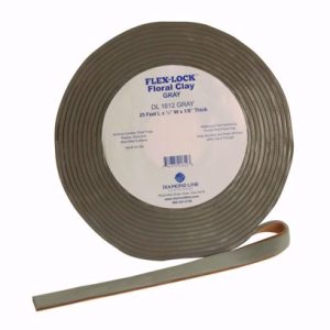 Flex Lock Tape Floral Clay