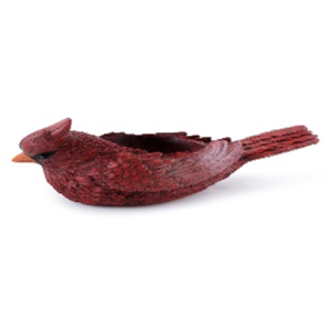 Cardinal Planter resin