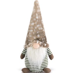 Large Brown/White Gnome