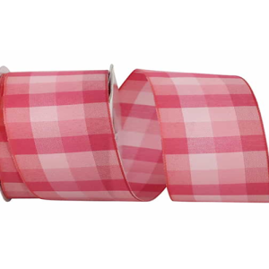 Season Plaid Wired Edge Ribbon