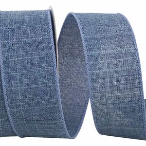 Denim Solid Wired Edge