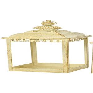 Cream Lantern Metal (Cream) (18.25)