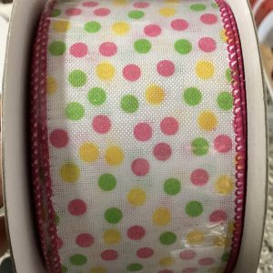 Linen Multi Dots