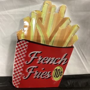 French fry sign