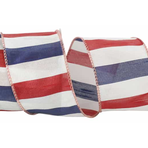 Dupioni (red/white/blue)