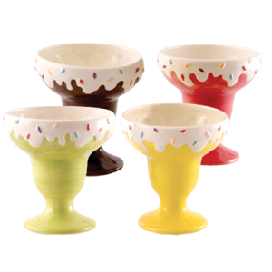 Ice Cream Sundae Dish Planter