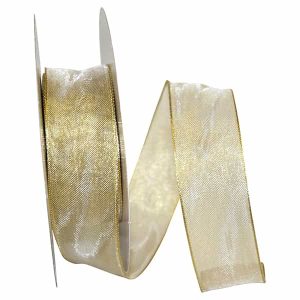 Mesh Metallic Ribbon