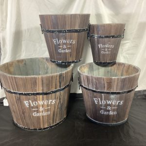 Barrel Flower and Garden