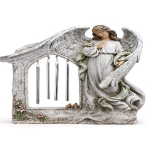 Praying angel windchime