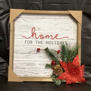 Home for the Holidays Wall Hanging
