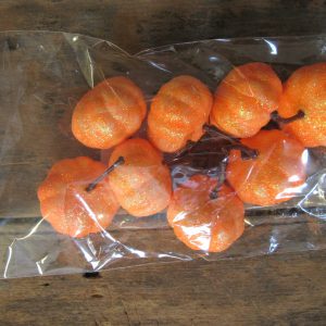 1.6" Styrofoam Pumpkin