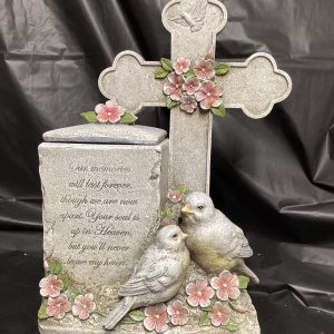Cross with Doves Memory Box