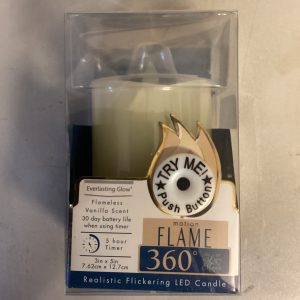 Flameless Vanilla Scent Candle