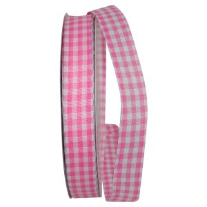 Great Gingham 3 Value Wired Edge Ribbon