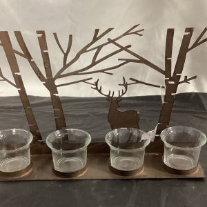 Deer Candle Holder